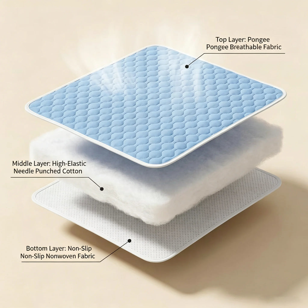 Dog Pee Reusable Pad Blanket Summer Cool Washable Puppy Training Absorbent Diaper Pet Bed Urine Mat Car Seat Cover Pet Supplies