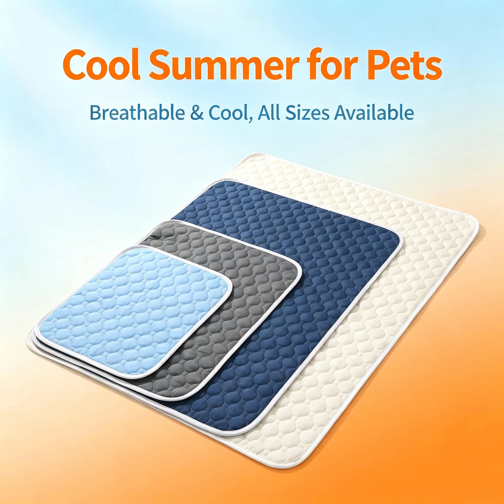 Dog Pee Reusable Pad Blanket Summer Cool Washable Puppy Training Absorbent Diaper Pet Bed Urine Mat Car Seat Cover Pet Supplies