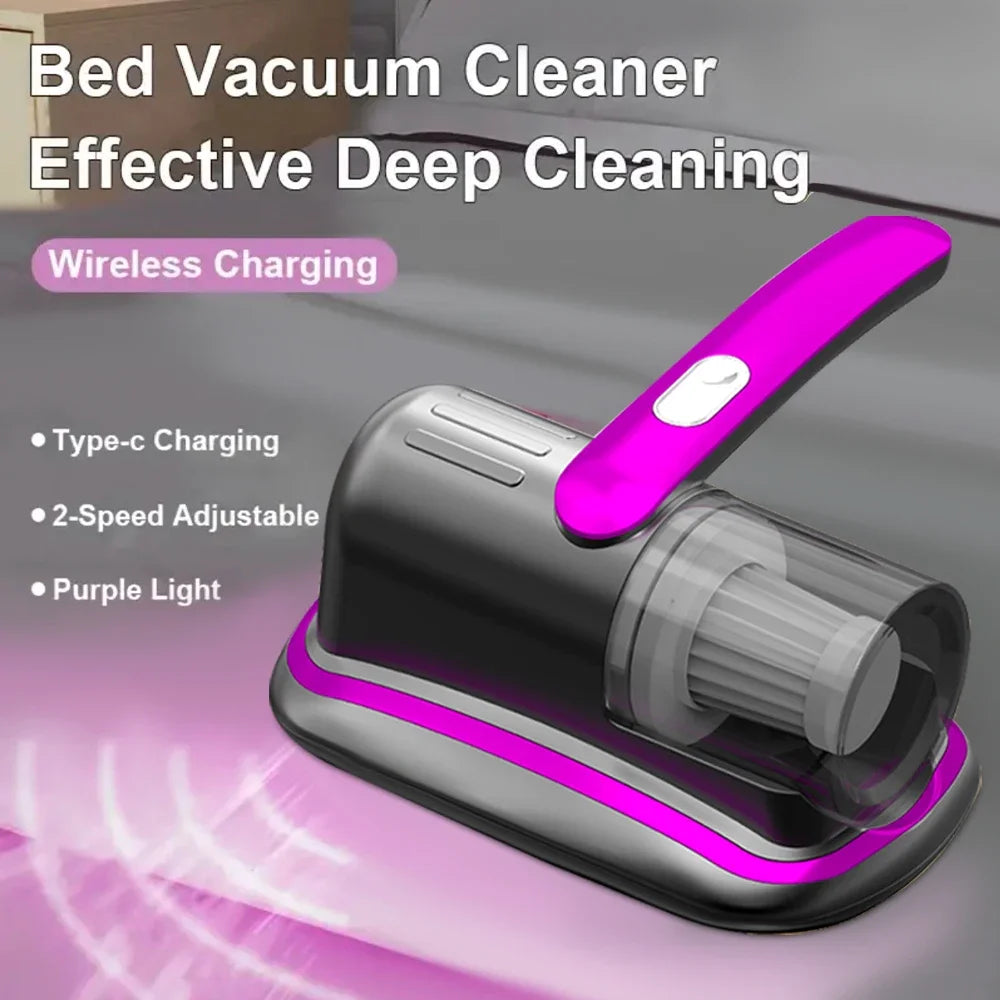 Mattress Vacuum Cleaner,  eliminate dust, allergens, pet hair, and microscopic particles from mattresses, sofas, carpets, car seats, and a high-efficiency HEPA filtration system