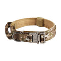 Strong Tactical Dog Collar Metal Buckle Collar for Dog Pet Product Nylon Medium Large Dog Training Neck Collars Pet Accessories