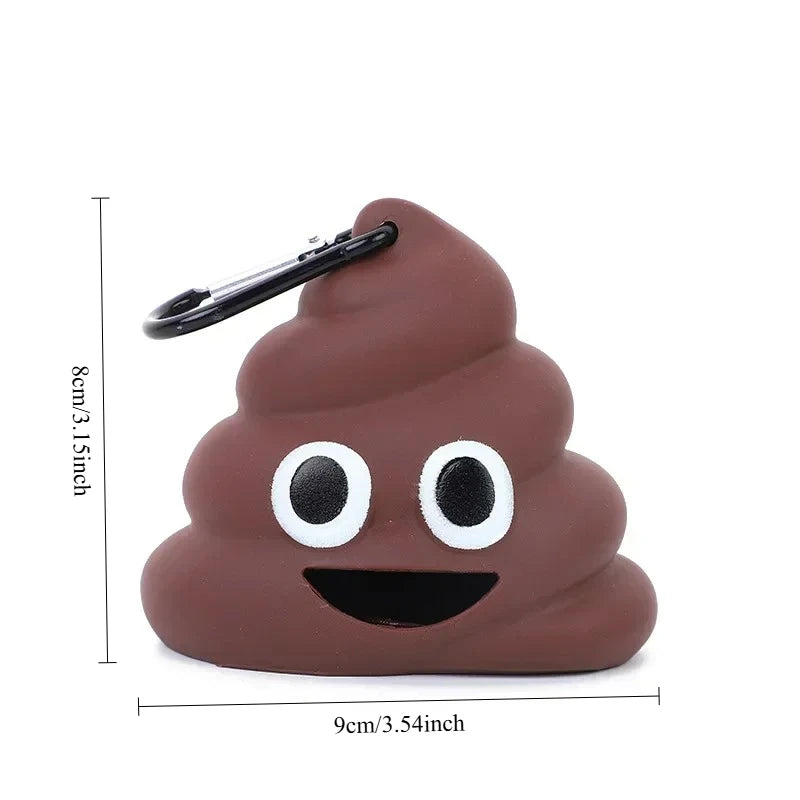 Pet Garbage Bag Dispenser Portable Degradable Dog Waste Bags Stool Storage Box for Cats and Dogs Outdoor Travel