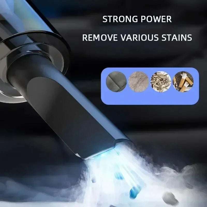 Wireless Handheld Vacuum Cleaner with Powerful Suction, Rechargeable Quick Charge for Car Home Pet Hair Removal