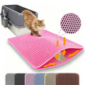 Cat Litter Mat Double Layer Pet Non Slip Big Pet Litter Box Filter MatWear Resistant Waterproof Anti-slip Cat Litter Mat