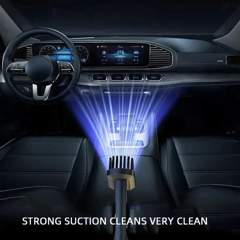 Wireless Handheld Vacuum Cleaner with Powerful Suction, Rechargeable Quick Charge for Car Home Pet Hair Removal