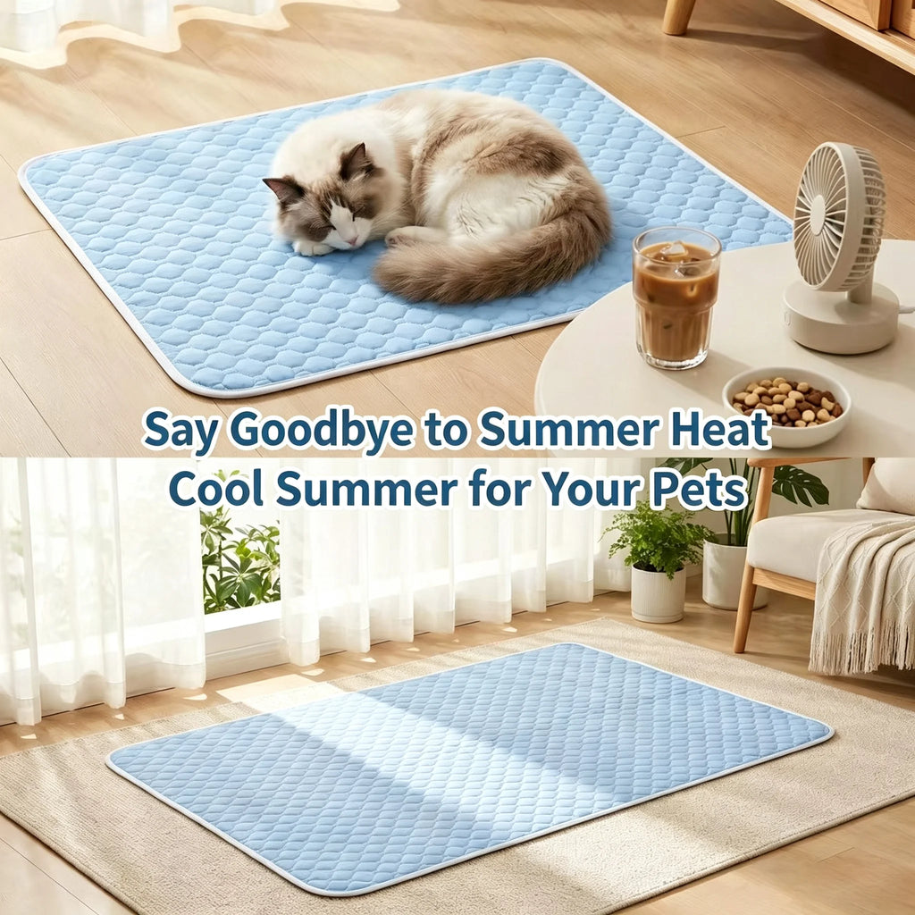 Dog Pee Reusable Pad Blanket Summer Cool Washable Puppy Training Absorbent Diaper Pet Bed Urine Mat Car Seat Cover Pet Supplies