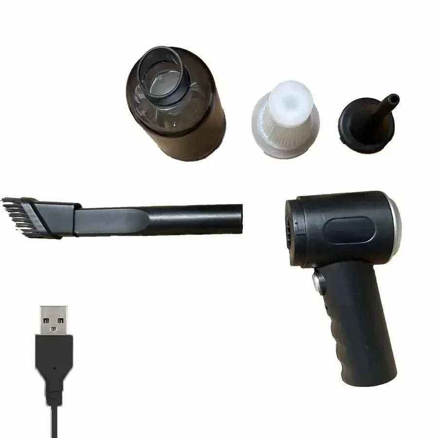 Car Vacuum Cleaner USB Charging 1200mAh Portable Cleaning