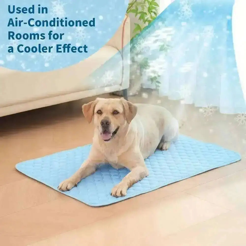 Dog Cooling Mat Summer Pet Cold Bed Extra Large For Small Big Dogs Pet Accessories Cat Durable Blanket Sofa Cat Ice Pad Blanket