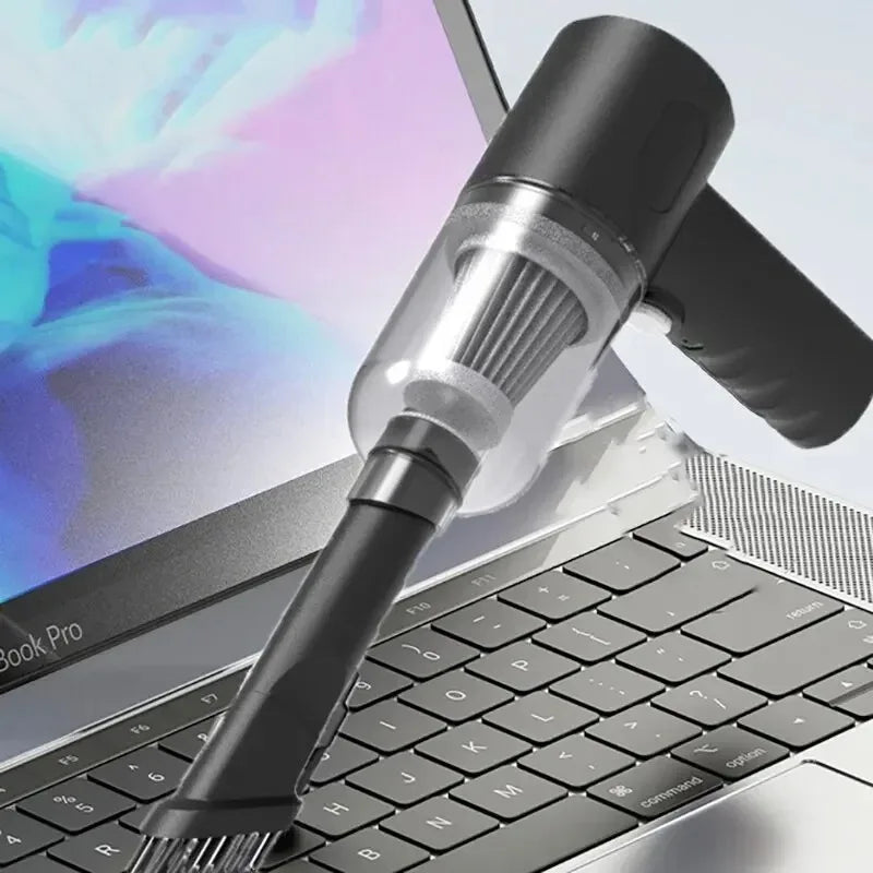 Car Vacuum Cleaner USB Charging 1200mAh Portable Cleaning