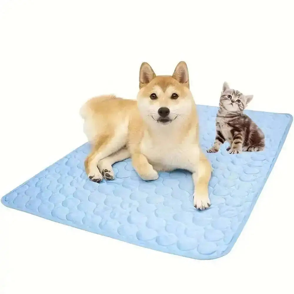 Dog Cooling Mat Summer Pet Cold Bed Extra Large For Small Big Dogs Pet Accessories Cat Durable Blanket Sofa Cat Ice Pad Blanket