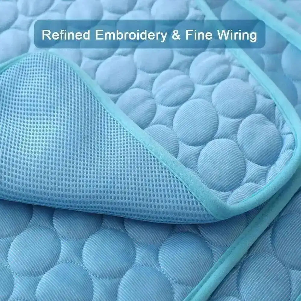 Dog Cooling Mat Summer Pet Cold Bed Extra Large For Small Big Dogs Pet Accessories Cat Durable Blanket Sofa Cat Ice Pad Blanket