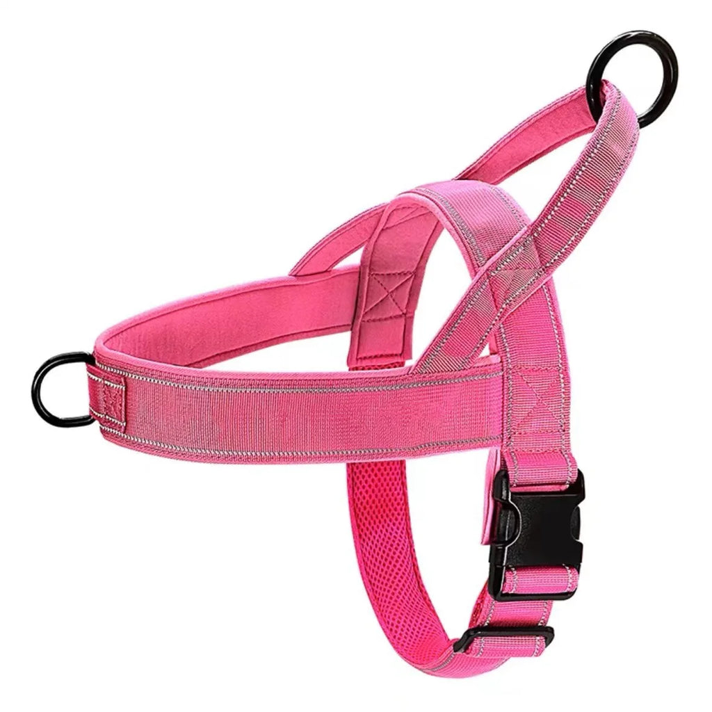 Explosion-Proof Tactical Harness Dog Traction Large Dog Collar Vest Style Golden Retriever Dog Walking Traction Vest