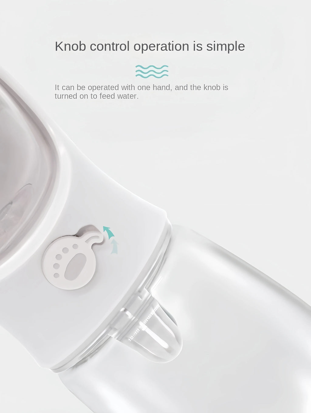 Pets Dog Water Bottle Portable Food Grade Material Dog Cat Travel Pet Water Cup Bottle with Food Dispenser Puppy Water Bottle