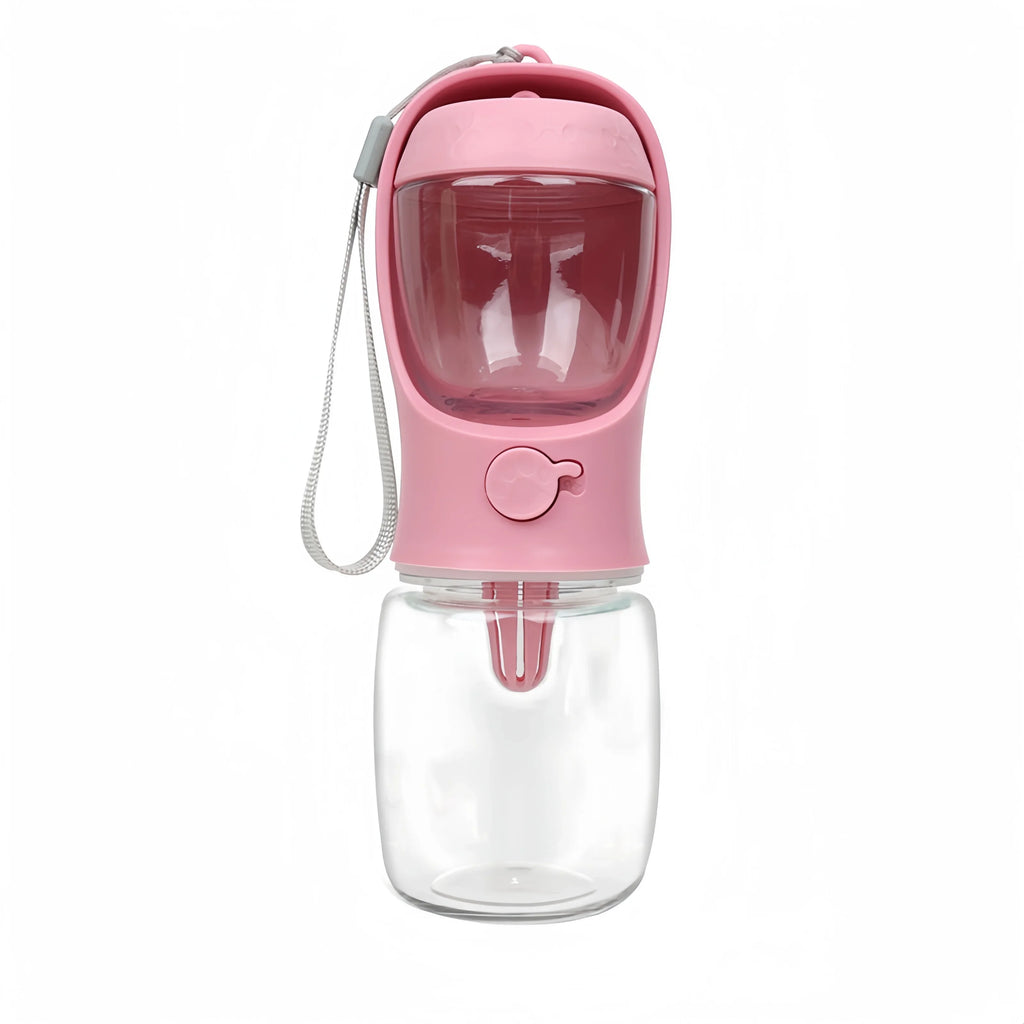 Pets Dog Water Bottle Portable Food Grade Material Dog Cat Travel Pet Water Cup Bottle with Food Dispenser Puppy Water Bottle