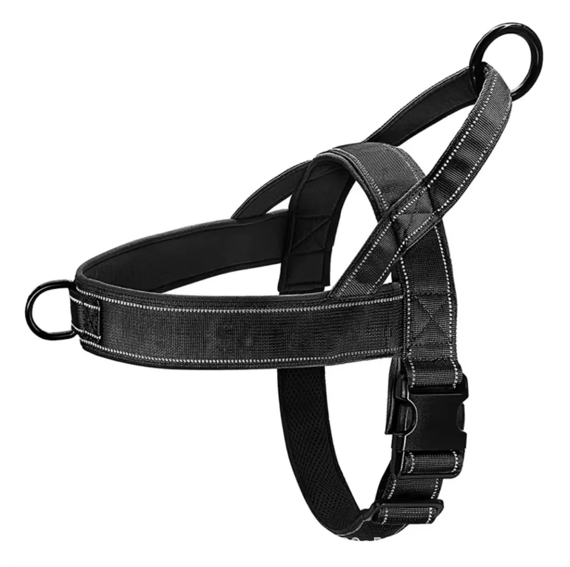 Explosion-Proof Tactical Harness Dog Traction Large Dog Collar Vest Style Golden Retriever Dog Walking Traction Vest