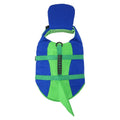Shark Shape Dog Life Vest Adjustable High Visibility Dog Swimming Suit Tear-resistant Superior Buoyancy Safety Vests
