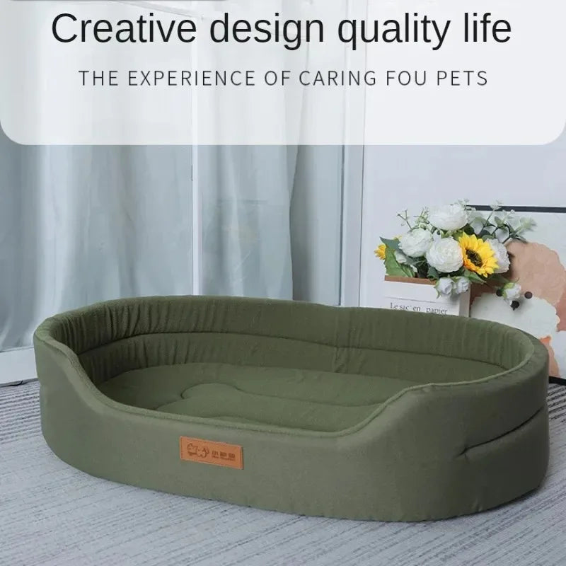 Dog Cushions Winter Pet Bed Sofa Large Dogs Fluffy Medium Blanket Pets Accessories Mat Products Puppy Supplies Cats Small Big