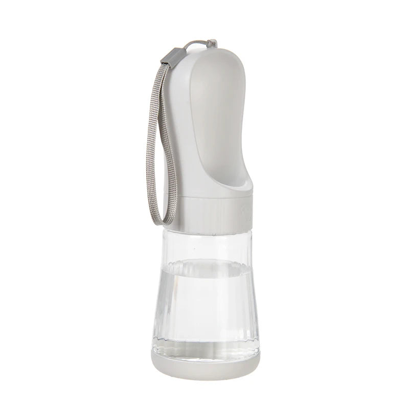 Portable Dog Water Bottle With Food Container Travel 2 in 1 Pet Water Dispenser